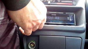 Интересная функция в настройках магнитолы Kenwood KMM-304Y ВНИМАНИЕ не повторять!