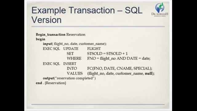 Unit-8 Distributed Transaction Management Lecture-26 смотреть онлайн