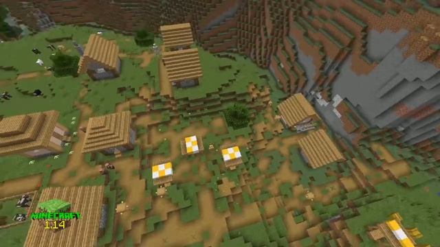 Minecraft PC 1.0 vs Minecraft PC 1.14 смотреть онлайн