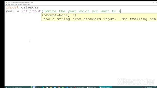 How to show input type calendar in python......? смотреть онлайн
