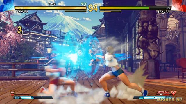 Street Fighter 5 mods Sakura Bigger C7 смотреть онлайн