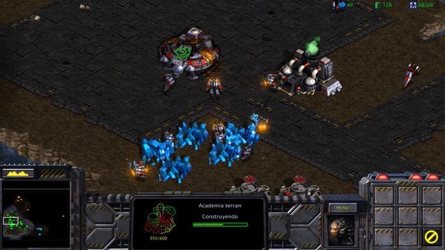 Starcraft Original Remastered - Spanish version - Terran Gameplay No Commentary смотреть онлайн