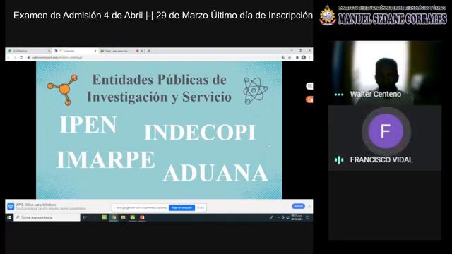 Charla carrera de Química Industrial ISTP Manuel Seoane Corrales смотреть онлайн