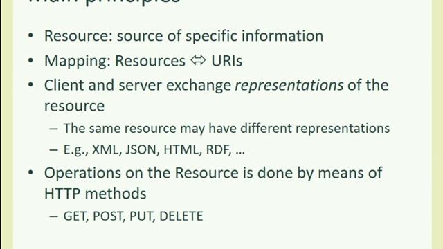 AmI-2016-L15 HTTP/REST/JSON смотреть онлайн