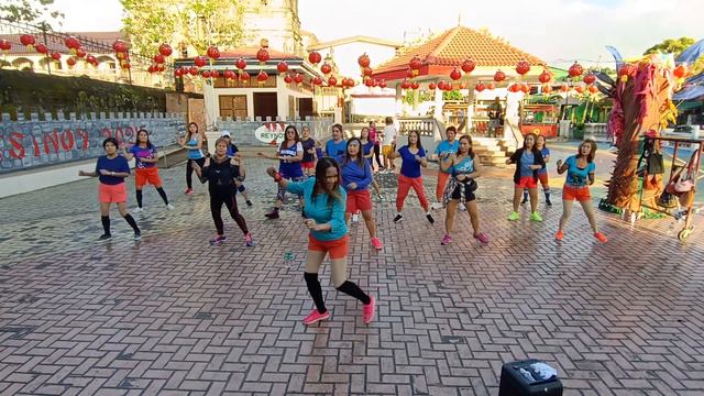 Colorful decoration/View Basilica/Bandstand/Marikit slow dance💃 смотреть онлайн