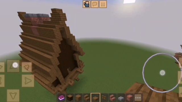 Изба Бабы-Яги , для моего острова в Blockman GO Adventures SkyBlock. смотреть онлайн