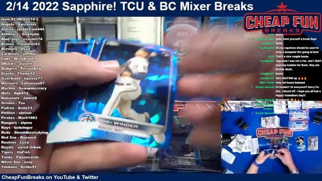 2/14 2022 Sapphire! TCU & BC Mixer Breaks смотреть онлайн
