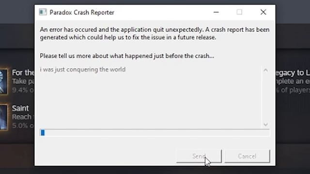 Crusader Kings 3 Crash Reported Crashes On Me
