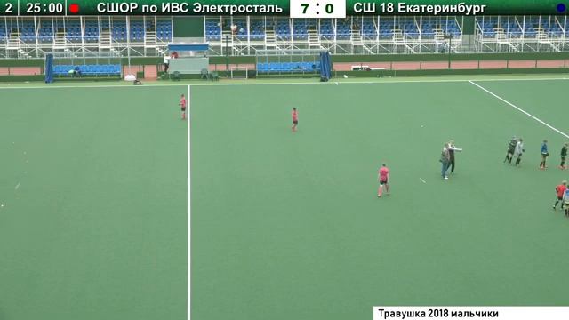 Хоккей на траве. Травушка 2018. Мальчики. День 5 смотреть онлайн