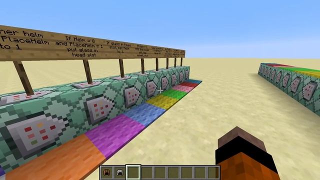 Minecraft - Command Block Creation - 3D Model Helmets! смотреть онлайн