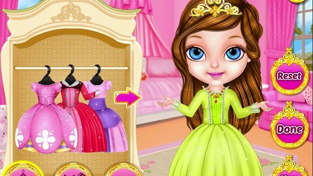 Baby Barbie Princess Fashion Makeover Game Movie - Free Dressup Games For Girls смотреть онлайн