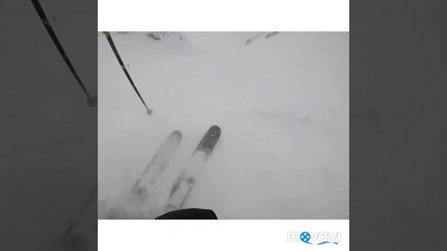 Долина Шамони, Франция, немного горные лыжи фрирайд подъёмник смотреть онлайн