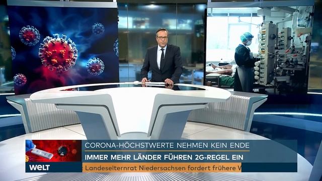 CORONA: Neuinfektionen, Inzidenz! Neue Höchstwerte - Covid-Impfpflicht rückt näher | WELT Newsstrea смотреть онлайн
