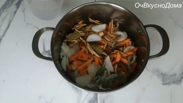 Диета №6: Бульон овощной, очень вкусный и ароматный. Надо только своевременно насушить баклажаны