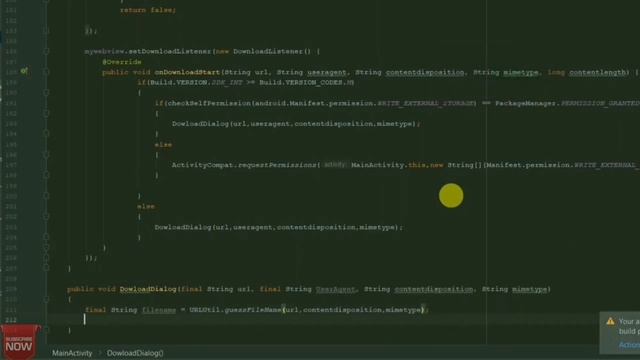 Download Listener with android Web View | Download Files in your Web View смотреть онлайн