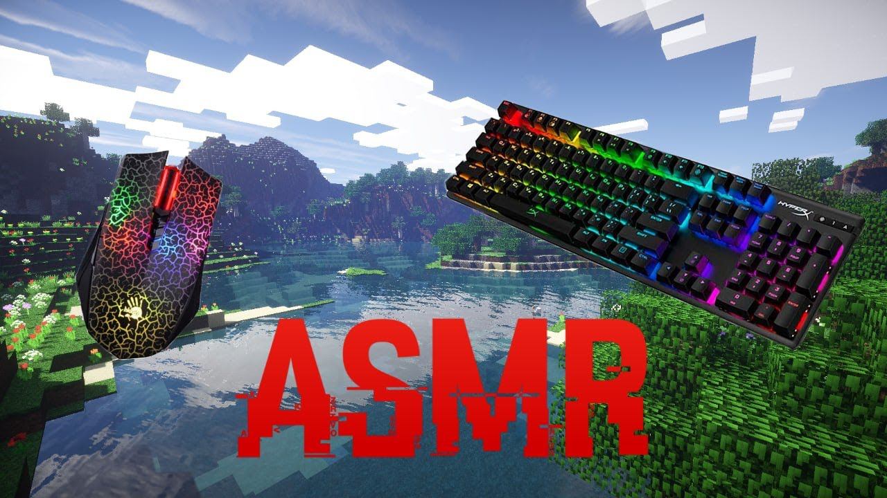 ASMR SOUND MINECRAFT KEYBOARD AND MOUSE KNOCKBACK FFA AND SKYWARS смотреть онлайн