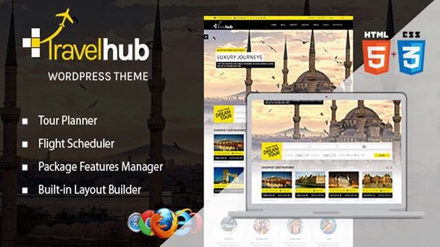 Travelhub - WordPress Travel Theme for Agencies | Themeforest Website Templates and Themes смотреть онлайн