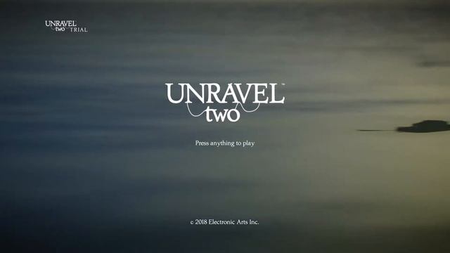 Unravel Two Title Screen (PC, Xbox One, PS4)