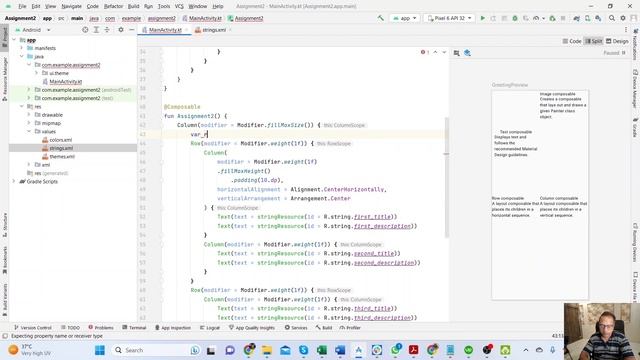 Lecture # 3 - Examples on Text and Image - Jetpack Compose Tutorial in Urdu or Hindi смотреть онлайн