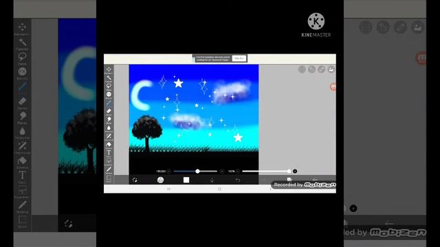 туториал как сделать ночь в приложении ibisPaint X смотреть онлайн