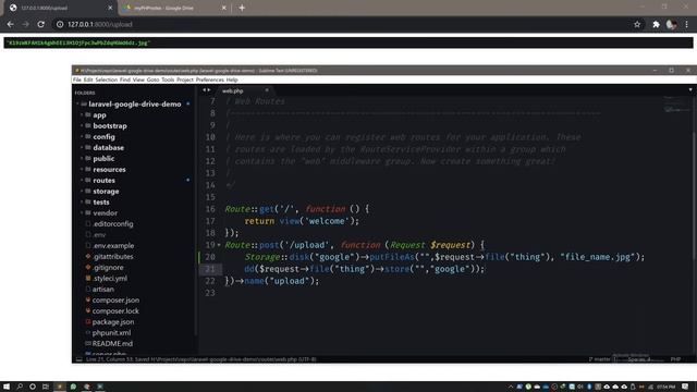 Google Drive File System with Laravel - Part 2 - Renaming Uploaded File смотреть онлайн