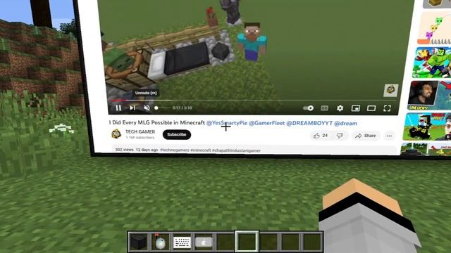 How I Run ? Internet In Minecraft Web Display Mod смотреть онлайн