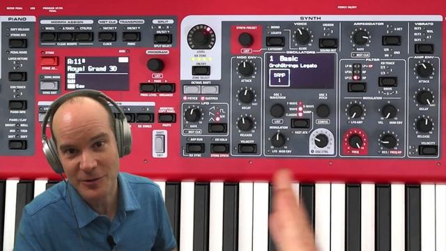 Learn the Nord Stage 3 Synth Engine (Part 1) | Tutorial / Training смотреть онлайн