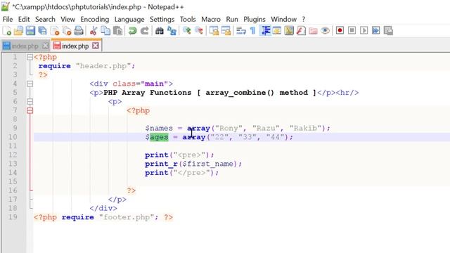 Working with Array in PHP [PART-04]: php array_combine() method смотреть онлайн