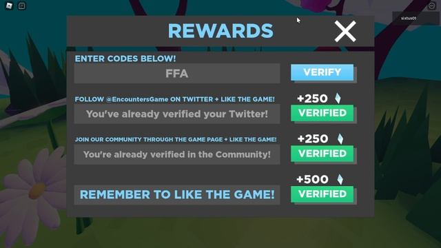 CODES FOR ENCOUNTERS(ROBLOX) AND TUTORIAL GUIDE FOR STARTERS. смотреть онлайн