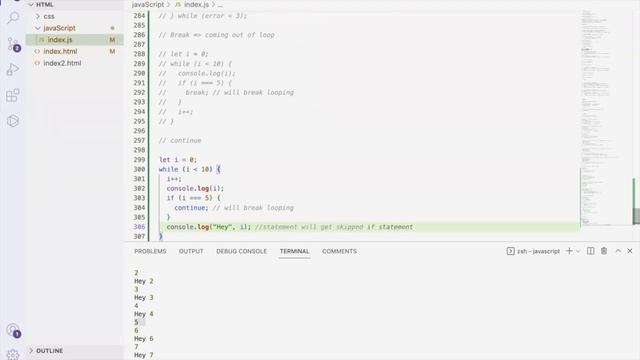 JavaScript Tutorial #4 While, do While, Switch Case смотреть онлайн