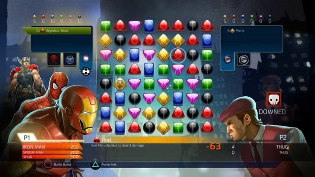 Marvel Puzzle Quest - PS4 - First 15 minutes of gameplay смотреть онлайн