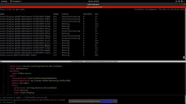Serverless Kafka on Kubernetes Red Hat Developer DevNation Tech Talk смотреть онлайн