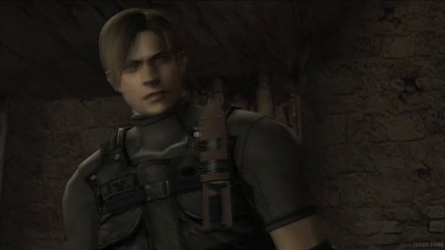 Resident Evil 4 Леон и Эшли избавляются от паразита (Глава 5-4).mp4