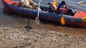 Испытание двухместной байдарки "Вега-2"