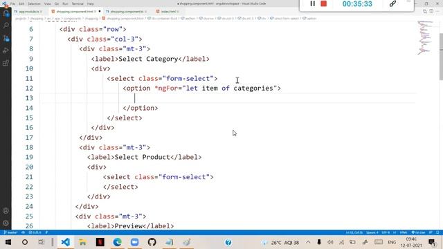 Amazon Project Example Adding Cart Option | Angular On Zoom By Mr. Sudhakar Sharma | Day 16 ? смотреть онлайн
