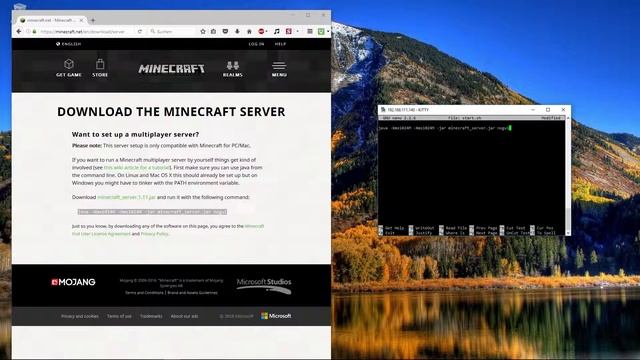 Minecraft Server Install with Java 8 | Linux Tutorial смотреть онлайн