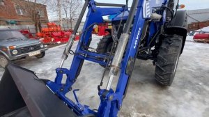 Обзор трактора Lovol (Ловол) TH-804 с погрузчиком Turs-1000