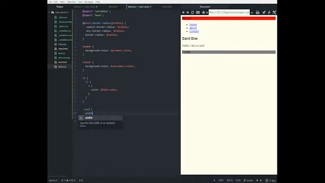 Sass & SCSS for beginners - part 8 смотреть онлайн