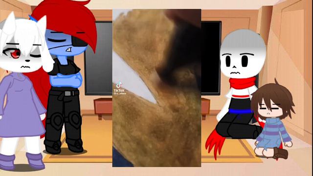 реакция андертейл на ТТ. смотреть онлайн