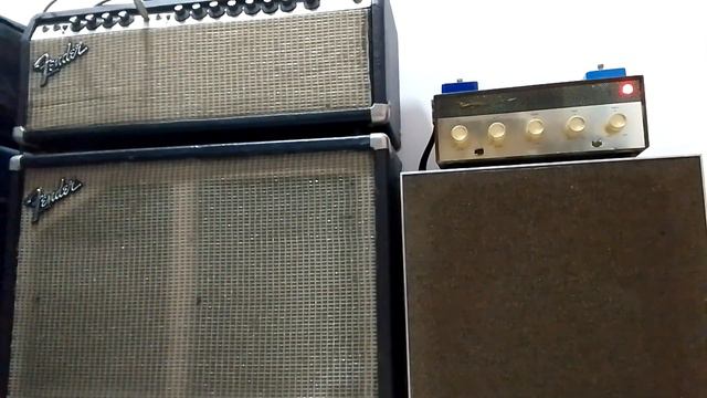 BIYANG Metal End King into two different amps. FENDER Twin Reverb 135 & NEW YORKER NY11 смотреть онлайн