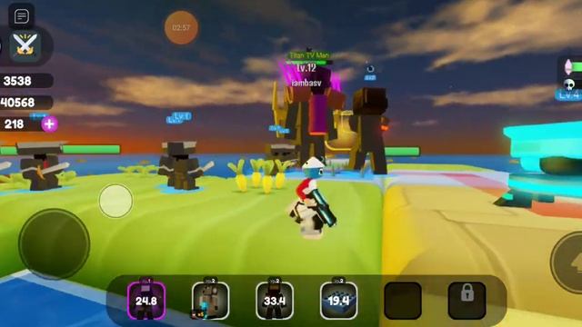 Воина скибиди епическая защита башни.Так называется игра смотреть онлайн