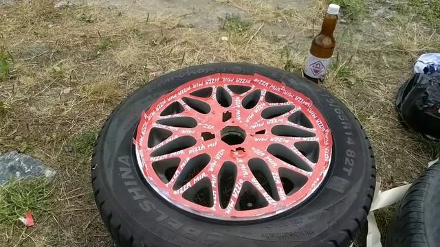 Покраска дисков балончиком смотреть онлайн