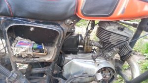 Установка зажигания от скутера Honda DIO-34 на мотоцикл ИЖ П-5.