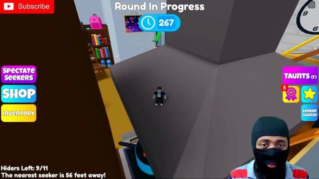 Roblox mega hide and seek secret places || PRO INCREDIBLE GAMER смотреть онлайн