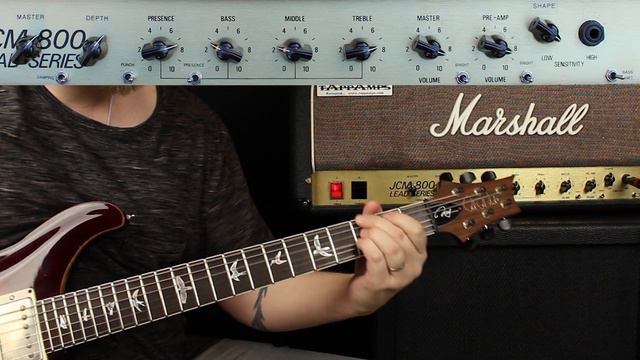 TappAmps modded JCM800 playthrough смотреть онлайн