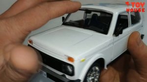 Моделька НИВА LADA 4Х4 масштаб 1/24 Автопанорама со светом и звуком распаковка и обзор! Про машинки