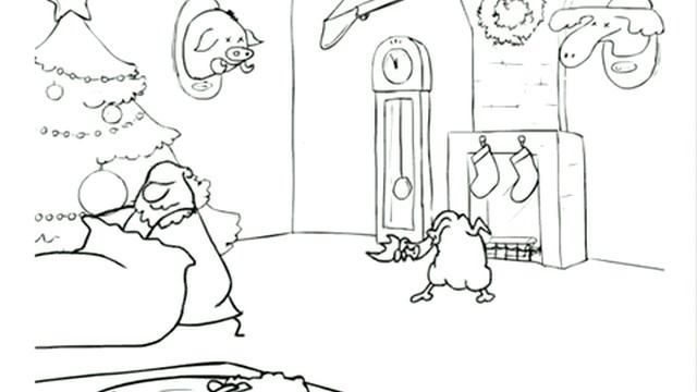 Санта Клаус vs Рождественской индейки смотреть онлайн