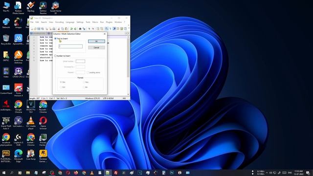 How To Add Index Number To Lines In Notepad ++ Tutorial смотреть онлайн