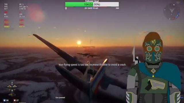 An Aerial Melee Kill | War Thunder Twitch Clip смотреть онлайн