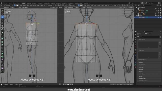 Blender Character Modeling Tutorial - For Beginners - Part 1 смотреть онлайн
